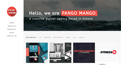 Desktop Screenshot of pangomango.gr